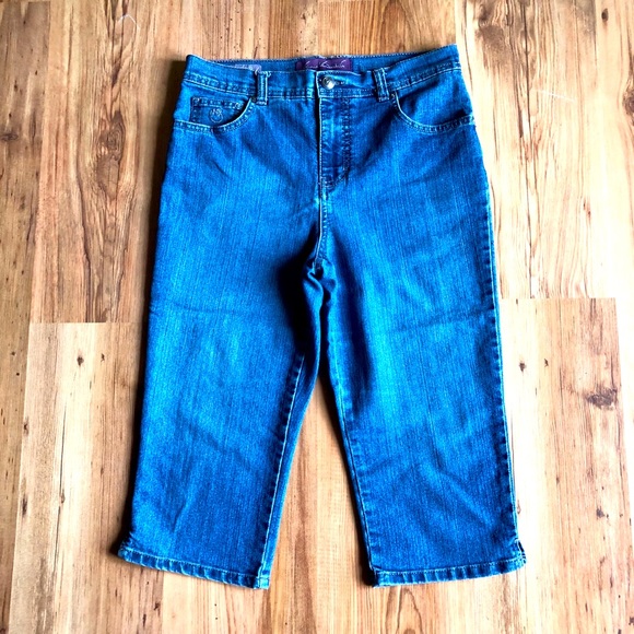 Gloria Vanderbilt Amanda Capri Denim 8P Women’s - Picture 2 of 14
